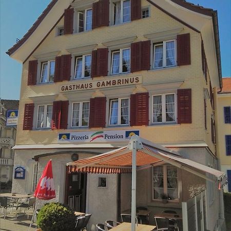 Pizzeria-Pension Gambrinus Walzenhausen Eksteriør billede